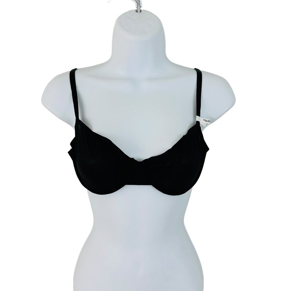 Aerie Women's Size 36B Smoothez Full Coverage Unlined Underwire Black Bra NWT